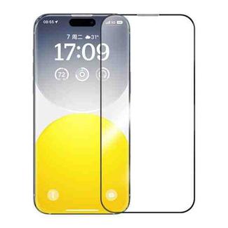 For iPhone 15 Plus Baseus Sapphire Series Dustproof HD Tempered Glass Film