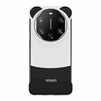 For Huawei Mate 40 RS Porsche Design Frameless Panda Series TPU Phone Case(Black White Panda)