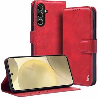For Samsung Galaxy A35 5G IMAK Count Series Flip Leather Phone Case(Red)