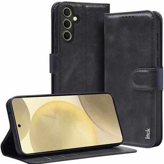For Samsung Galaxy A55 5G IMAK Count Series Flip Leather Phone Case(Black)