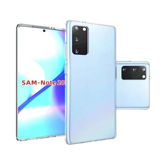 For Samsung Galaxy Note20 Glossy Transparent Protective Case