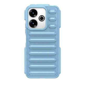 For Redmi 13 4G Capsule Series Candy Color TPU Phone Case(Blue)