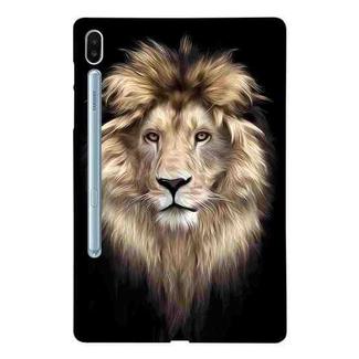 For Samsung Galaxy Tab S6 Color Painting Pattern Smart Tablet TPU Case(Lion)