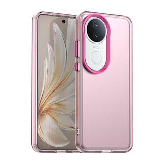 For vivo S20 5G Candy PC Hybrid TPU Shockproof Phone Case(Red)