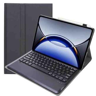 For OPPO Pad 3 12.1inch OP15-A TPU Ultra-thin Detachable Bluetooth Keyboard Leather Case with Touchpad(Black)