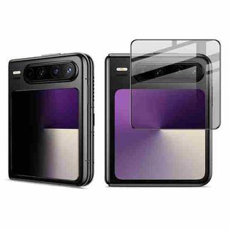 For Huawei Pura X IMAK Privacy Full Coverage Tempered Back Screen Glass Film