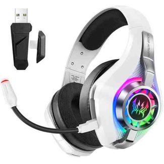KOTION EACH GS400 Ultra Over Ear Bluetooth Wired 2.4GHz Tri-mode Gaming Headset(White)