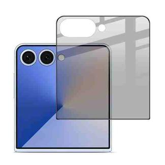 For Samsung Galaxy Z Flip7 5G IMAK Privacy Full Coverage Tempered Back Screen Glass Film