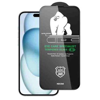 For iPhone 16 Plus / 15 Plus WK WTP-126 Vacha Series KinKong Light-Filtering Ultra- Clear Tempered Glass Film