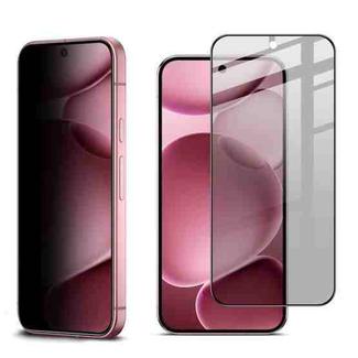 For Google Pixel 10 Pro XL imak Privacy Tempered Glass Film, Support Fingerprint Unlocking