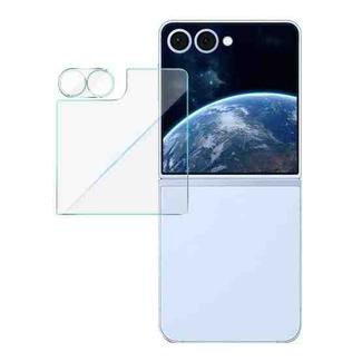 For Samsung Galaxy Z Flip7 5G 1 Sets imak Lens Film + Glass Rear Screen Sticker