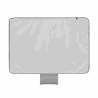 For 24 inch Apple iMac Portable Dustproof Cover Desktop Apple Computer LCD Monitor Cover with Storage Bag(Grey)