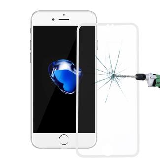 Narrow Edge Full Cover Tempered Glass Screen Protector For iPhone 6 Plus / 7 Plus / 8 Plus(White)