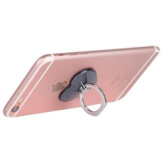 Universal Glitter Heart Shape Ring Phone Holder Stand, For iPad, iPhone, Galaxy, Huawei, Xiaomi, LG, HTC and Other Smart Phones (Black)