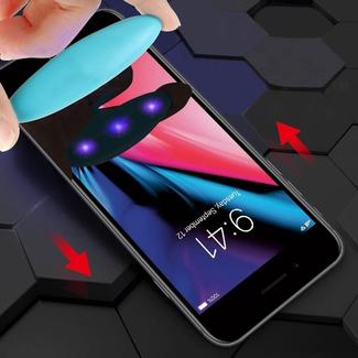 For iPhone 6 Plus/ 7 Plus / 8 Plus  UV Liquid Curved Full Glue Full Screen Tempered Glass Film