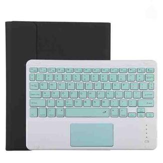 TG11BC Detachable Bluetooth Green Keyboard Microfiber Leather Tablet Case for iPad Pro 11 inch (2020), with Touchpad & Pen Slot & Holder (Black)