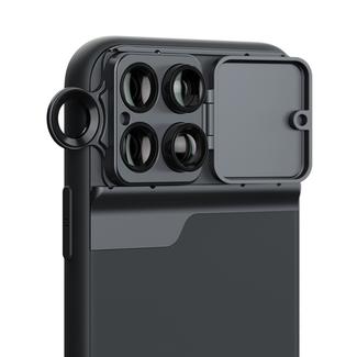 Mobile Phone Lens Wide Angle Fisheye Macro Telephoto CPL Phone Case for iPhone 11 Pro Max
