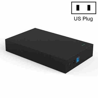 Blueendless 2.5 / 3.5 inch SSD USB 3.0 PC Computer External Solid State Mobile Hard Disk Box Hard Disk Drive (US Plug)