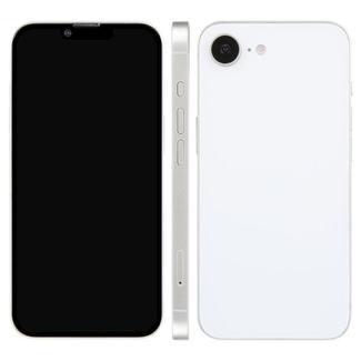 For iPhone 16e Black Screen Non-Working Fake Dummy Display Model (White)