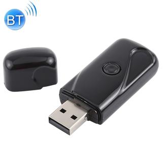 USB 2.0 Bluetooth V4.2 Audio Receiver Adapter for Windows XP / Vista / 7 / 8 / 10, Mac OS(Black)