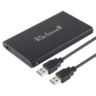 Richwell SATA R2-SATA-1TGB 1TB 2.5 inch USB3.0 Super Speed Interface Mobile Hard Disk Drive(Black)