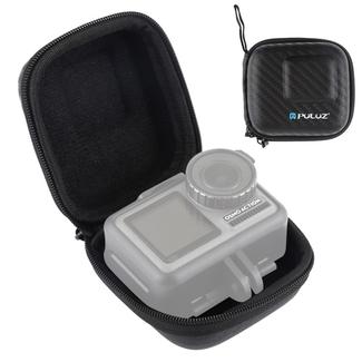 PULUZ Mini Portable Carbon Fiber Storage Bag for GoPro HERO13 Black /12 Black /11 Black /10 Black /9 Black and other Similar Size Cameras