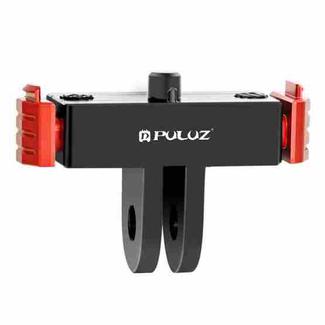 For GoPro HERO13 Black  PULUZ Magnetic Quick Release Base Mount (Black Red)
