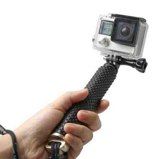 Handheld 49cm Extendable Pole Monopod with Screw for GoPro, Insta360, DJI and Other Action Cameras(Gold)
