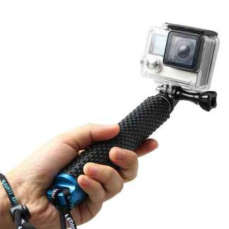 Handheld 49cm Extendable Pole Monopod with Screw for GoPro, Insta360, DJI and Other Action Cameras(Blue)