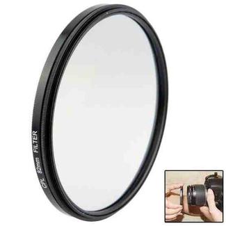 Universal Aluminum Alloy 82mm Polarizing CPL Filter for DSLR Camera Lens(Black)