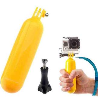 ST-76 Diving Buoyancy Self Arm Self Pole Camera Handle Mount for GoPro Hero11 Black / HERO10 Black / HERO9 Black /HERO8 / HERO7 /6 /5 /5 Session /4 Session /4 /3+ /3 /2 /1, Insta360 ONE R, DJI Osmo Action and Other Action Cameras(Yellow)