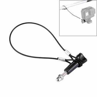Stainless Steel Lanyard / Tether with Screw for GoPro HERO11 Black/HERO10 Black / HERO9 Black /HERO8 Black /7 /6/ 5 /5 Session /4 /3+ /3 /2 /1(Black)