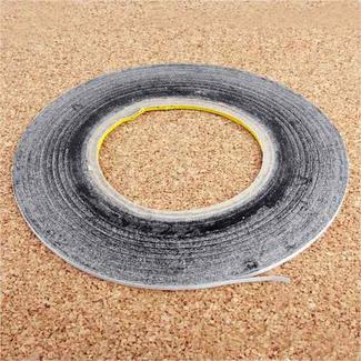 5mm Double Sided Adhesive Sticker Tape for iPhone / Samsung / HTC Mobile Phone Touch Panel Repair, Length: 50m(Black)
