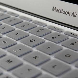 ENKAY Soft Silicone Keyboard Protector Cover Skin for MacBook Air 13.3 inch & Macbook Pro with Retina Display 13.3 inch & 15.4 inch (US Version) / A1398 / A1425 / A1369 / A1466 / A1502(Silver)
