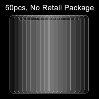 50 PCS for  Huawei Enjoy 5S 0.26mm 9H Surface Hardness 2.5D Explosion-proof Tempered Glass Film, No Retail Package