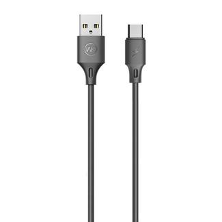 WK WDC-092 3m 2.4A Max Output Full Speed Pro Series USB to USB-C / Type-C Data Sync Charging Cable(Black)