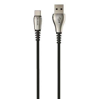 WK WDC-089 1m 2A Output USB to USB-C / Type-C Magos Data Sync Charging Cable (Black)