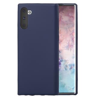 GOOSPERY SF JELLY TPU Shockproof and Scratch Case for Galaxy Note 10(Dark Blue)