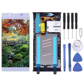 OEM LCD Screen for Sony Xperia L1 G3311 G3312 G3313 Digitizer Full Assembly with Frame(Silver)