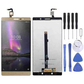 OEM LCD Screen for Lenovo Phab2 PB2-650 PB2-650N PB2-650M PB2-650Y with Digitizer Full Assembly (Gold)