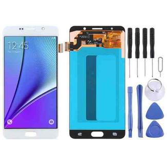 5.5 inch OLED LCD Screen for Samsung Galaxy Note 5 with Digitizer Full Assembly (White)