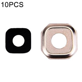 For Galaxy A7 (2016) / A710 10pcs Camera Lens Covers (Gold)