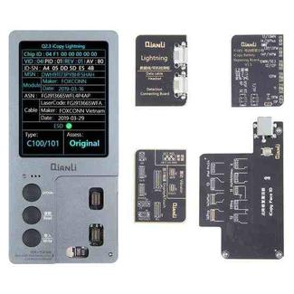 For iPhone 6 - 14 Pro Max 5 in 1 Qianli iCopy Plus 2.2 Repair Detection Programmer Set, Plug: EU