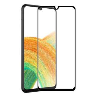 1 PCS For Samsung Galaxy A33 5G ENKAY Full Glue 0.26mm 9H 2.5D Tempered Glass Full Film