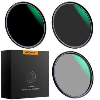 K&F CONCEPT SKU1553 82mm ND8 ND64 CPL Polarizer Lens Filter with Multi Layer Nano Coated