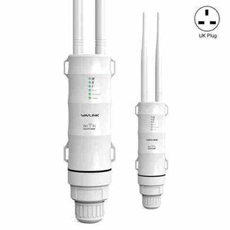 WAVLINK WN570HA1 Weatherproof 2.4+5GHz 600Mbps Outdoor WiFi Range Router Extender, Plug:UK Plug