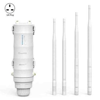 WAVLINK WN572HE4D AC1200 4G LTE WiFi Dual Band 4 Detachable Antennas Router, Plug:UK Plug