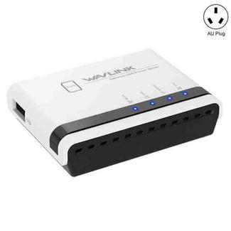 WAVLINK NU516U1 USB2.0 Wireless Printer Server With 10 / 100Mbps LAN / Bridge WiFi(AU Plug)