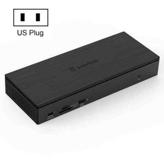 WAVLINK UG69PD10 1 to 4 Screens 4K/5K AV Transfer USB-C to HD Type-C Docking Station Hub, Plug:US Plug