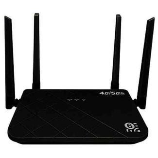 CP108 Home Office Internet Sharing Device WIFI 5G LTE 4G Router 300Mbps Wireless Hotspot, Color:Black(EU Plug)